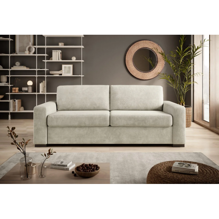 Canapea extensibila 2 in 1 cu Pat si Saltea DAS326-VA 160cm - Sistem Ribalta