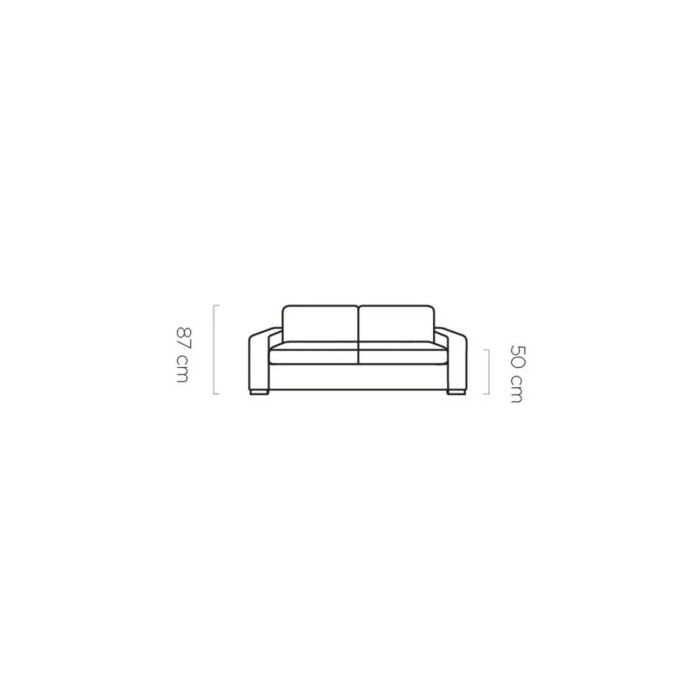 Canapea extensibila 2 in 1 cu Pat si Saltea DAS326-VA 160cm - Sistem Ribalta