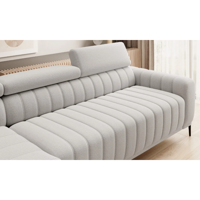 Coltar extensibil cu Pat si Saltea DAS153-GA - 160cm - Sistem Ribalta
