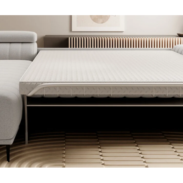 Coltar extensibil cu Pat si Saltea DAS153-GA - 160cm - Sistem Ribalta