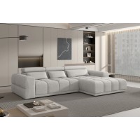 Coltar electric gri cu reclinere, ajustabil, DAS261-PA(S).