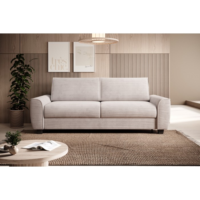 Canapea extensibila 2 in 1 cu Pat si Saltea DAS339-MO - Sistem Ribalta