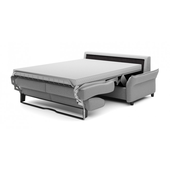 Canapea extensibila 2 in 1 cu Pat si Saltea DAS332 - CAN 140 cm - Sistem Ribalta