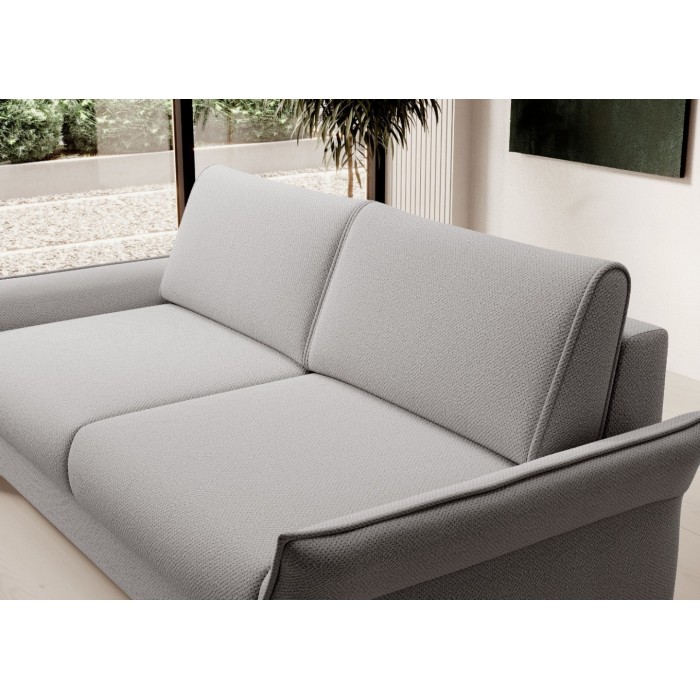 Canapea extensibila 2 in 1 cu Pat si Saltea DAS332 - CAN 140 cm - Sistem Ribalta