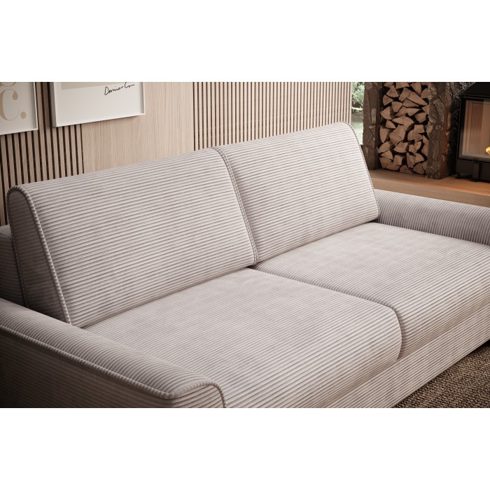 Canapea extensibila 2 in 1 cu Pat si Saltea DAS339-MO - Sistem Ribalta