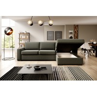 Coltar extensibil 2 in 1 cu Pat si Saltea DAS154-VA - 160cm - Sistem Ribalta