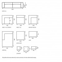 Coltar Fix MODULAR SEVILIA