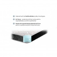 Saltea Silver Black